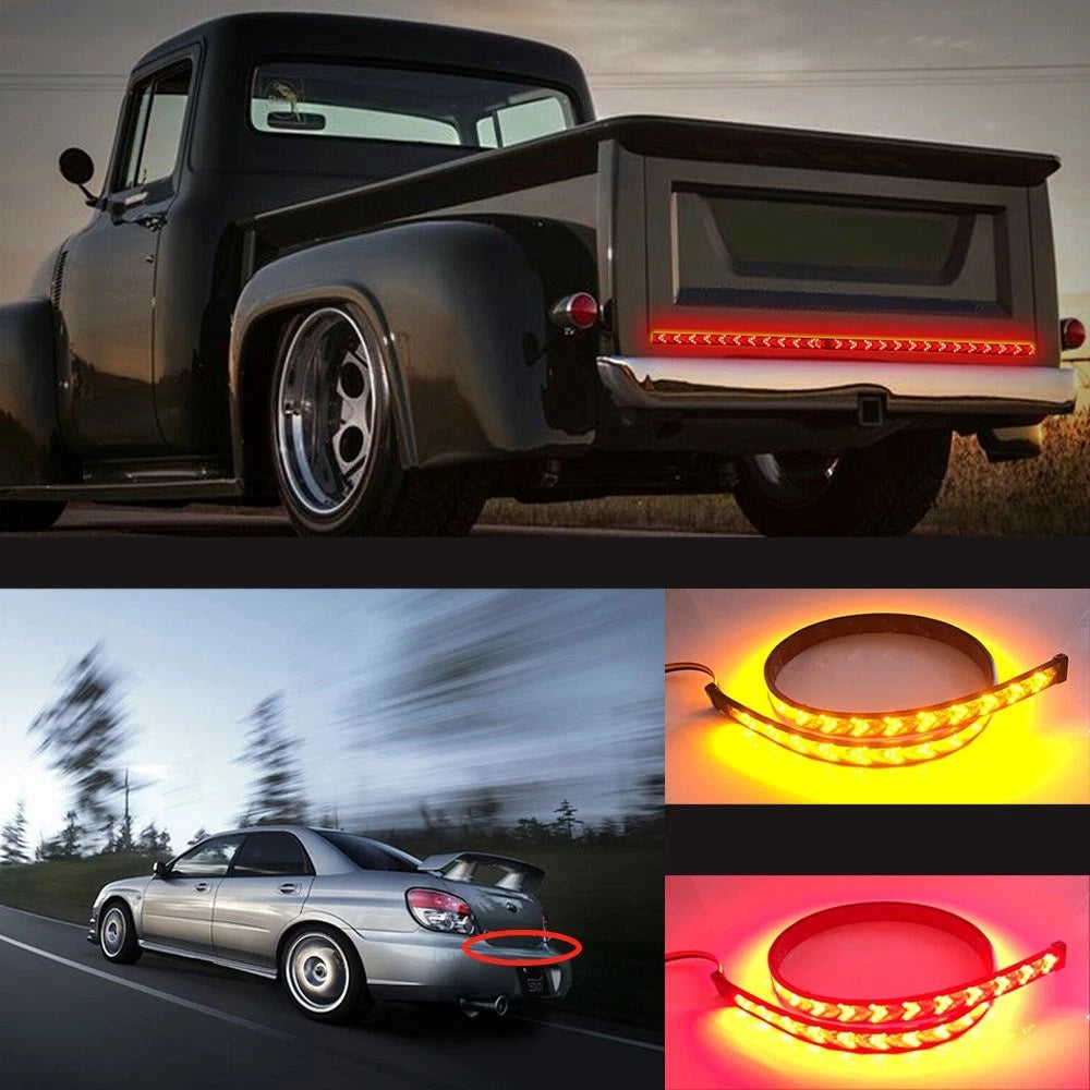 12V LED Tailgate Light Bar Strip Turn Singal Brake Reverse Tail Lamps Warning EA 6B93BC-57