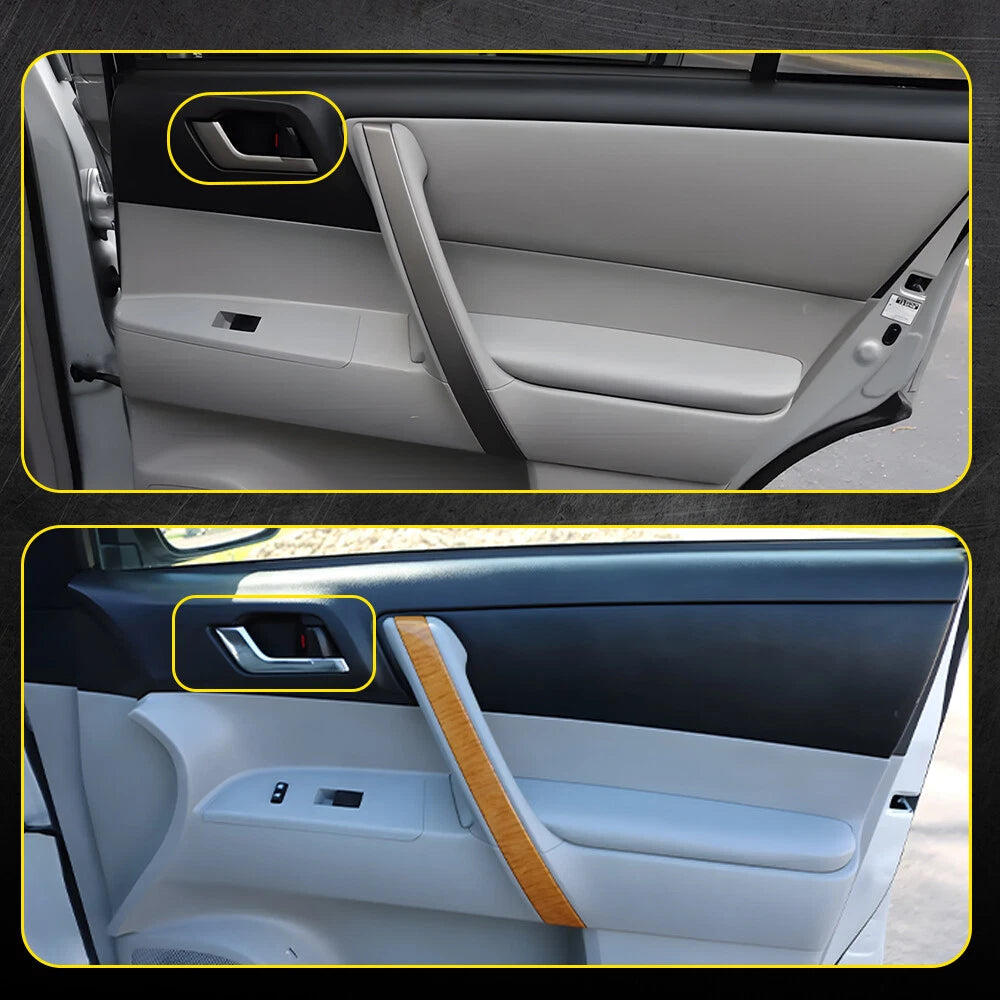 Front Passenger Silver lever Interior Door Handle For 08-13 Toyota Highlander EA 6B93BC-57