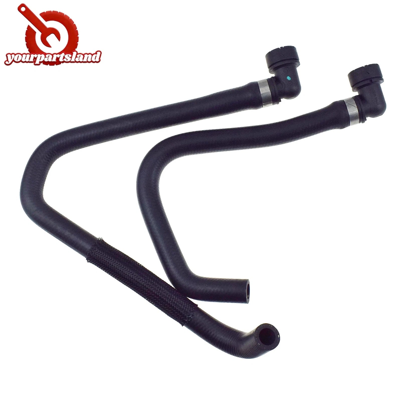 Fit For Volvo S60 S80 V70 XC70 2001-2009 Heater Hose Set 2PCS 30745334,30745329 6B93BC-57