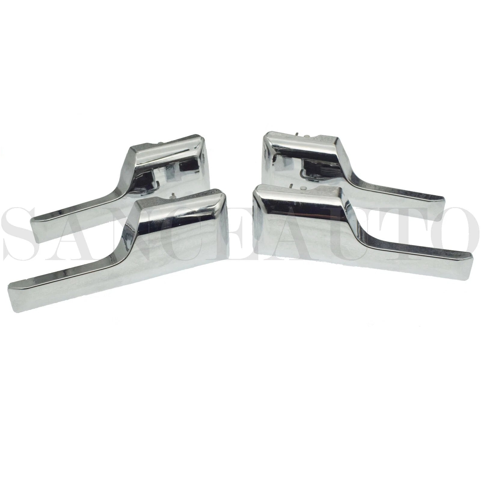 4PCS Chrome LH RH Inside Door Handle For 07-14 Ford Expedition Lincoln Navigator 6B93BC-57