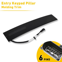 For 11-19 Ford Explorer Driver Side Door Entry Keypad Pillar Molding Trim LH EOA 6B93BC-57