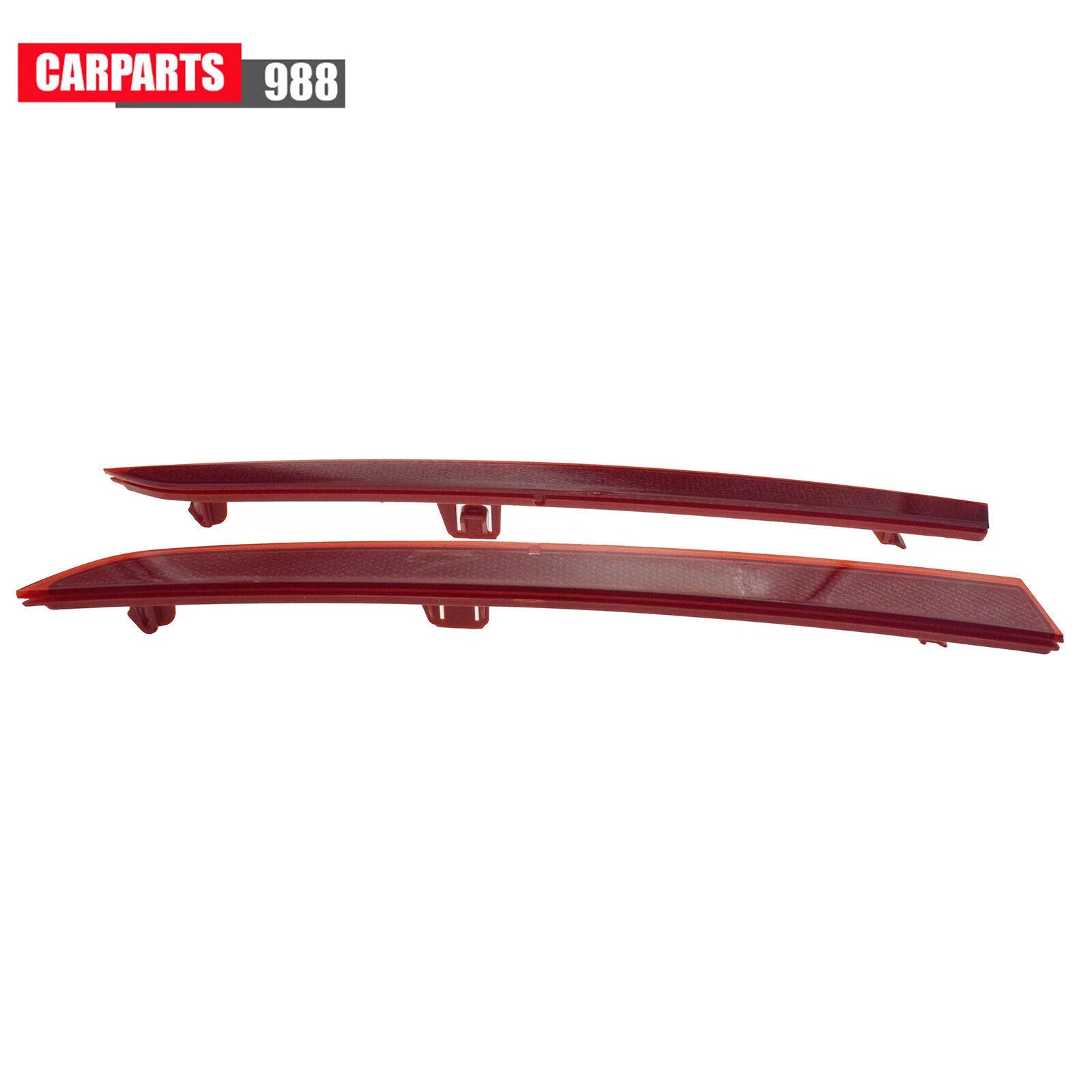 Pair LH RH Rear Bumper Reflector Lamp For 2012-2019 BMW 3-Series F30 F31 M Sport 6B93BC-57