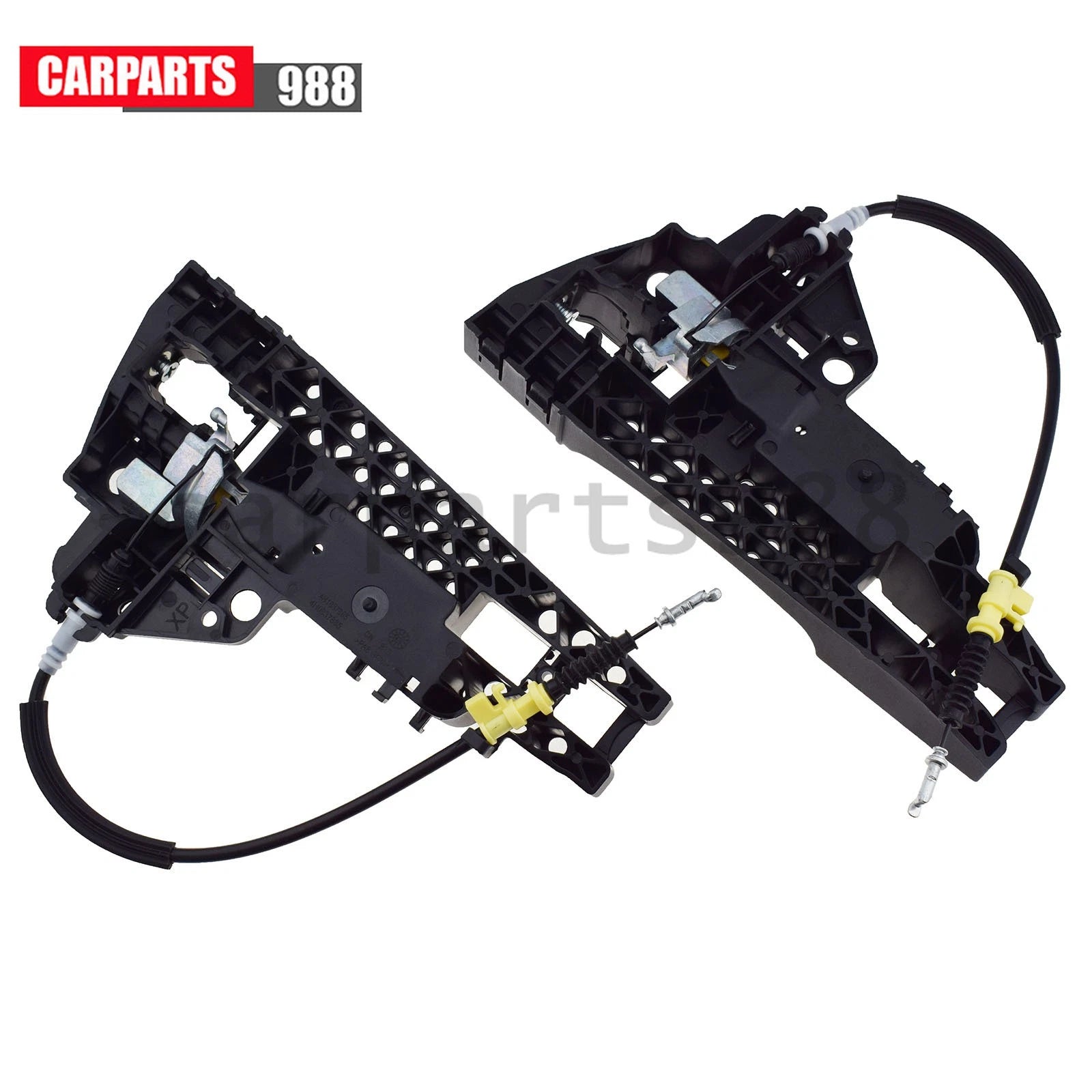 Exterior Door Handle Frame Rear Left or Right For Audi A6 A7 A8 11- 4H0837885 6B93BC-57