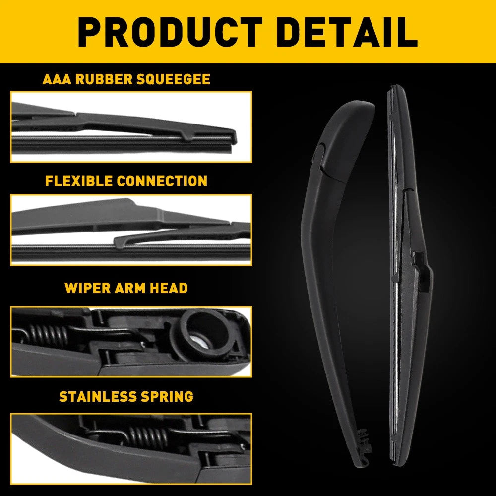 Fits Dodge Journey 2.4L 3.6L 2009-2020 ABS Rear Arm Wiper With Blade 68040371AA 6B93BC-57