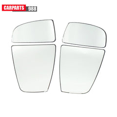 4Pcs Left+Right Side Tow Upper+Lower Mirror Glass For 15-22 Ford Transit 150 250 6B93BC-57
