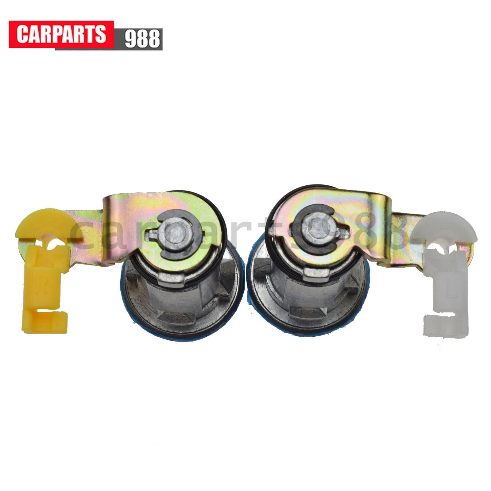 Pair Door Lock Set w/ Keys For Nissan Pickup 1984-1998 80600-01G25 80601-01G25 6B93BC-57