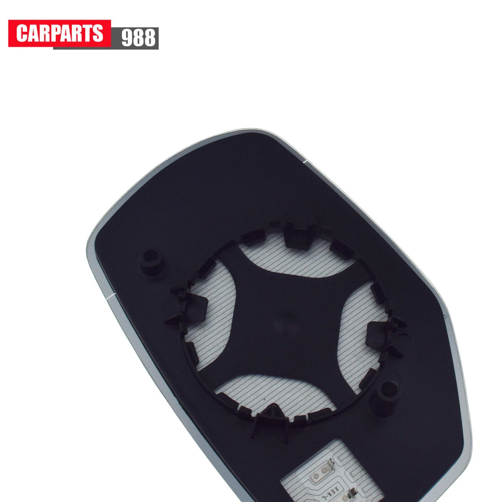 For 2013-17 Honda Accord Driver Side Left Mirror Glass w/ Backing Plate Heated 6B93BC-57
