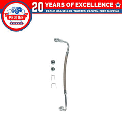 Right Turbocharger Oil Return Line Fits GMC Chevrolet Sierra 2500 HD Sierra 6B93BC-57