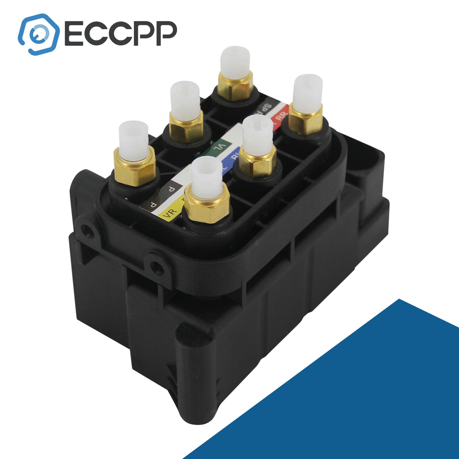 Air Suspension Solenoid Valve Block For Audi A6 C7 S6 A7 S7 A8 D4 2014-2018 6B93BC-57