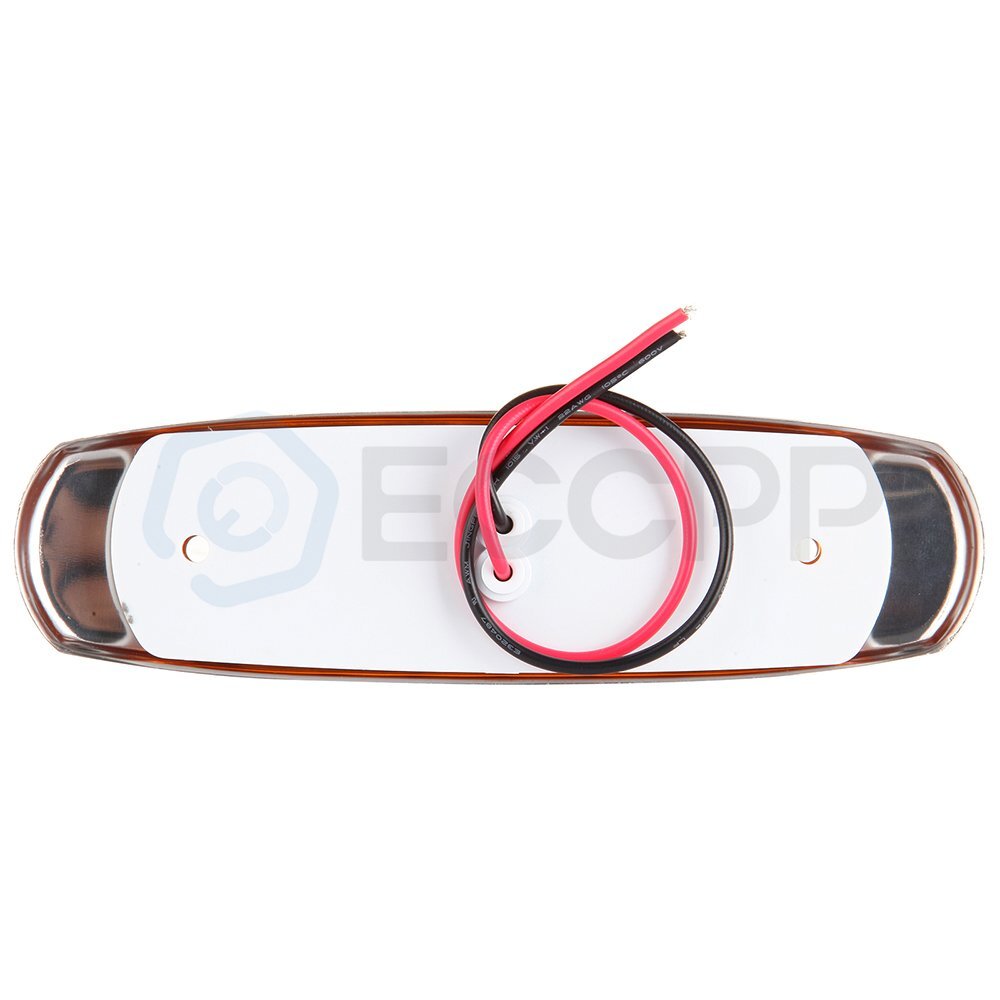 10pcs Amber Red For Peterbilt Incandescent Marker Clearance Sleeper Panel Light 6B93BC-57