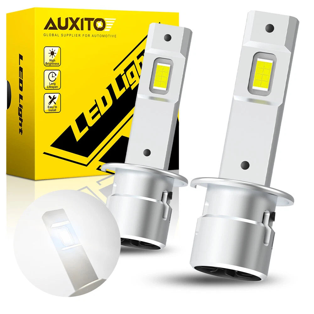 AUXITO H1 LED Headlight Bulb Conversion Kit High Low Beam Lamp 6500K White USEOA AUXITO