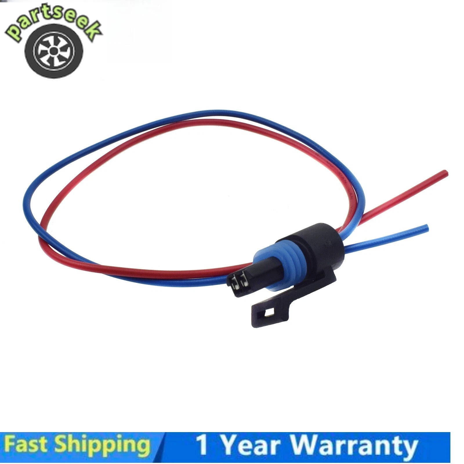Coolant Temperature Sensor Plug Speed Sensor Connector for Chevrolet GMC Buick 6B93BC-57
