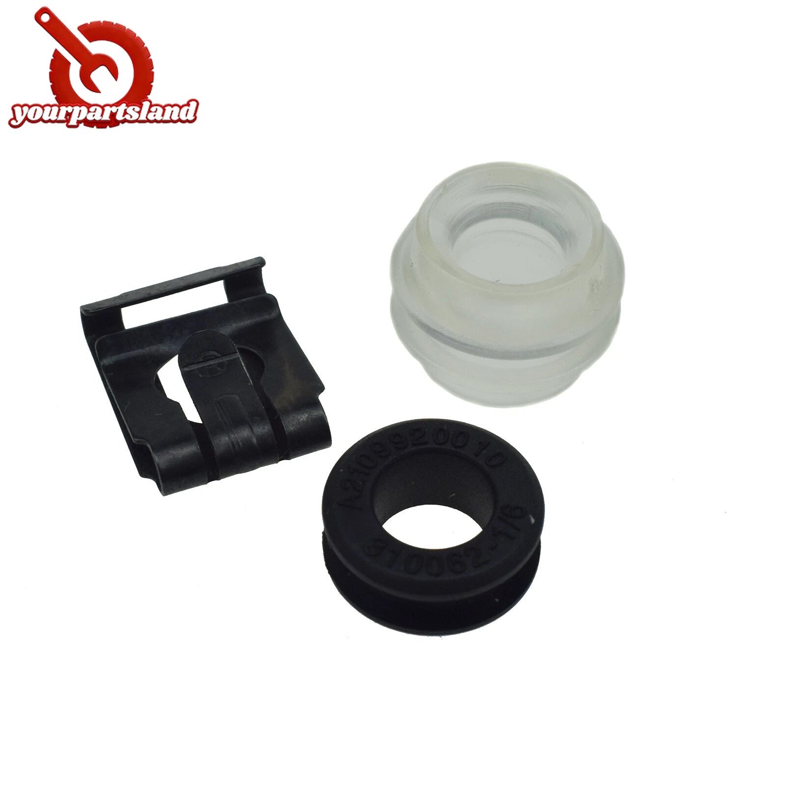 3PCS For Mercedes W115 W124 Auto Trans Shift Linkage Clip Rod Bushing 1159920110 6B93BC-57