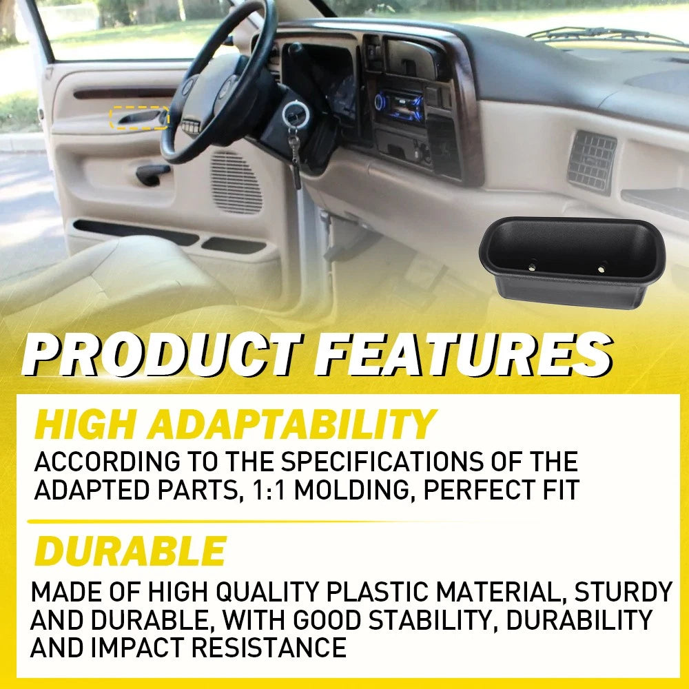 2X Interior Inside Inner Door Handle For 1994-2002 Dodge Ram 1500 2500 3500 EOA 6B93BC-57