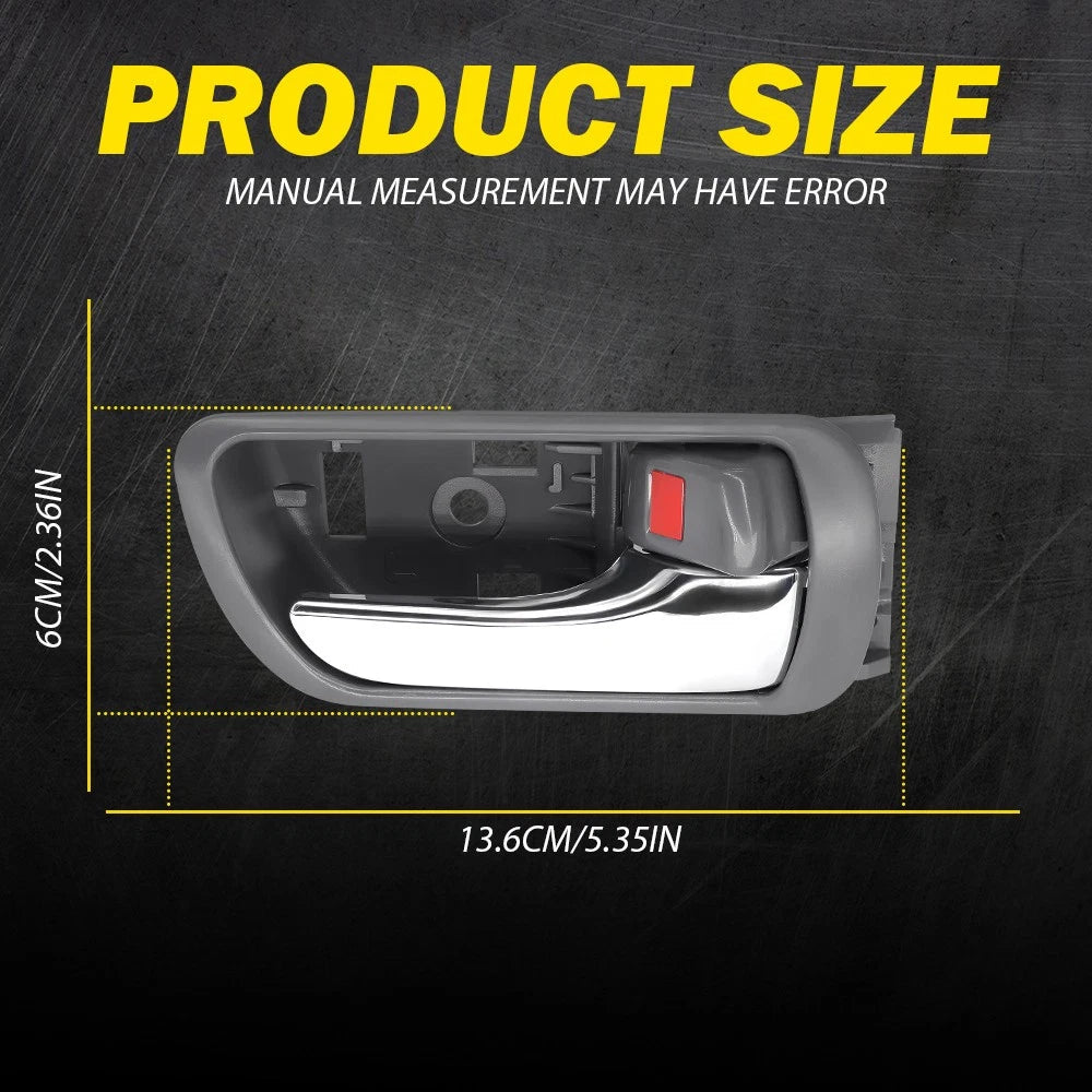 2PCS Driver & Passenger Inside Interior Door Handle For Toyota Camry 2002-2006 A 6B93BC-57