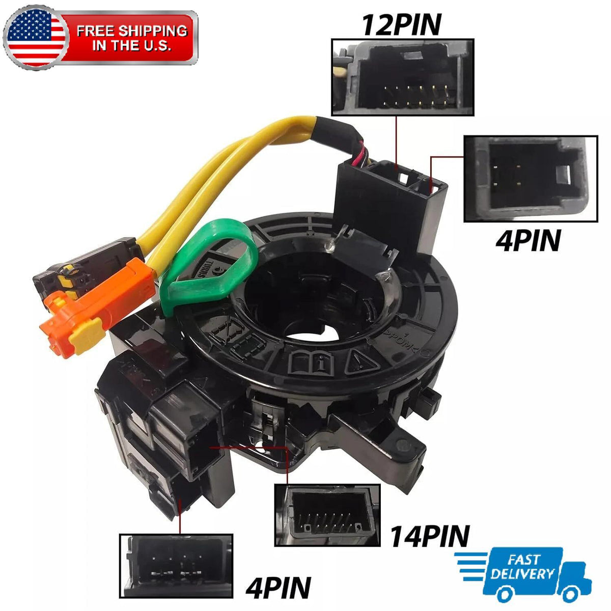 Clock Spring For Subaru Ascent Impreza Legacy Outback BRZ Crosstrek Forester WRX