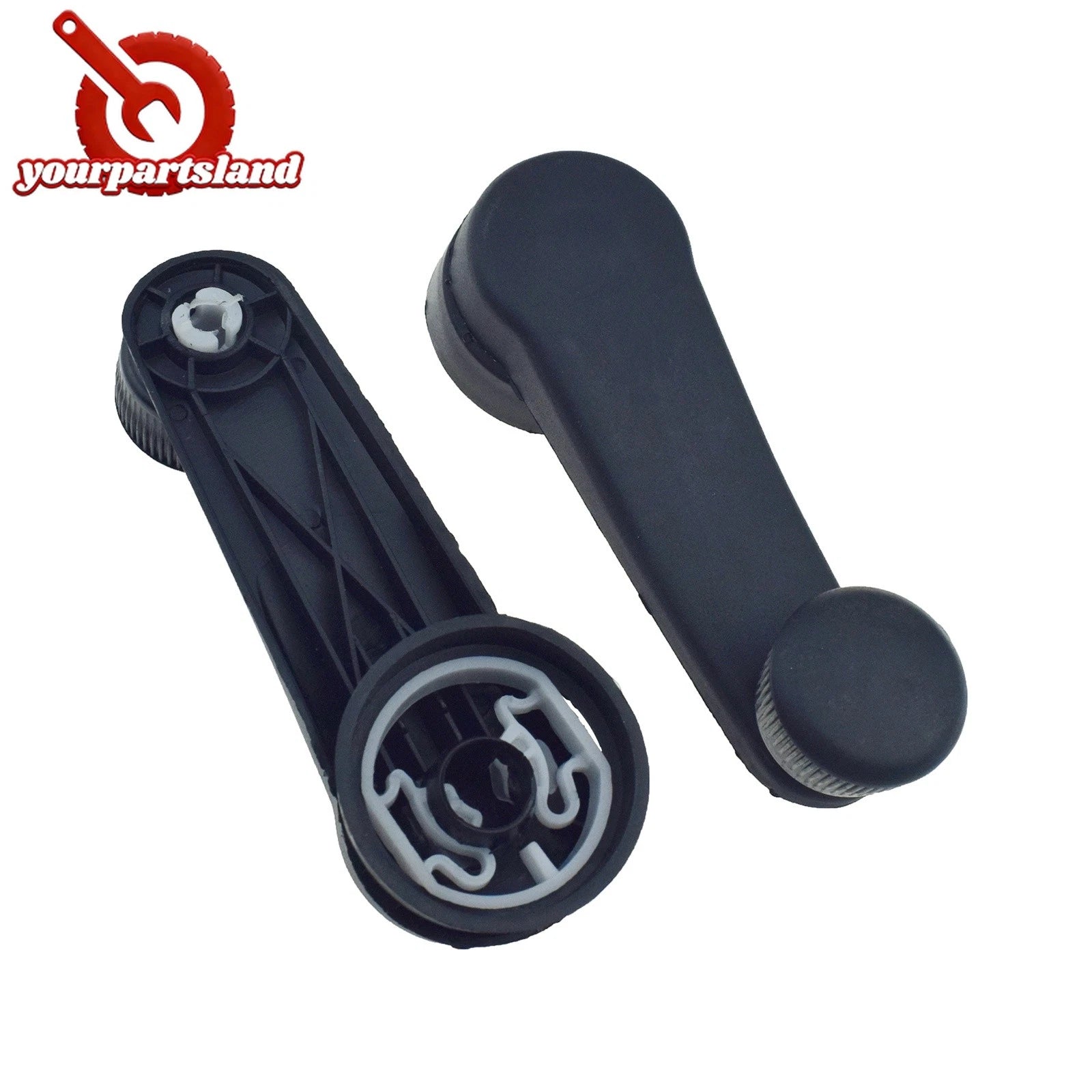 2pcs Door Window Winder Handle 1H0837581D For VW Golf MK4 T4 Skoda Octa Fabia 6B93BC-57
