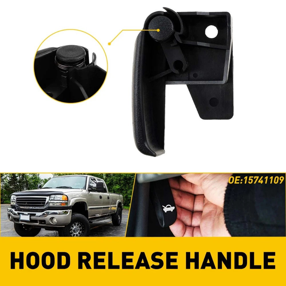 Interior Hood Latch Release Pull Handle for Chevrolet Silverado 1500 2500 3500 A 6B93BC-57