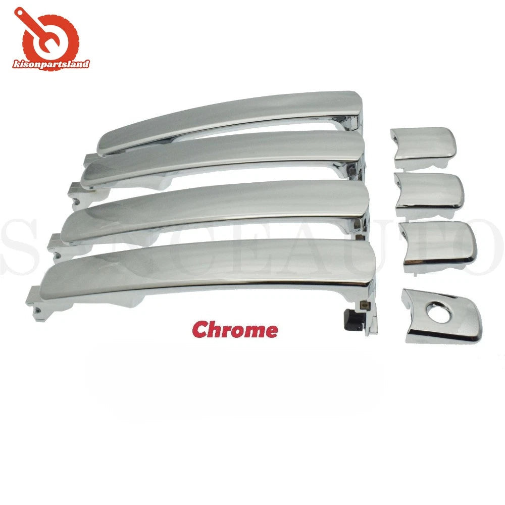 Chrome/ Black Front Rear Outside Door Handle for Nissan Rogue Murano Infiniti 6B93BC-57
