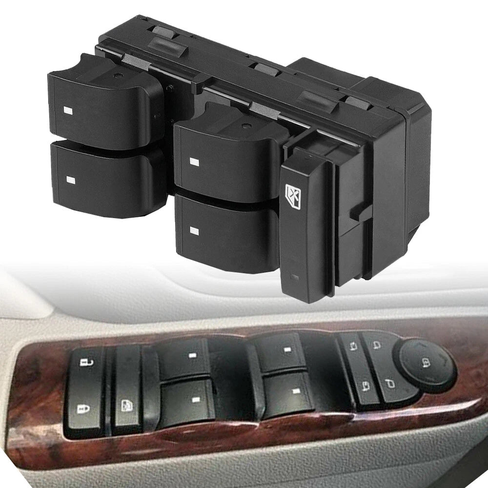 4-Door Window Switch for 07-13 Chevrolet Silverado 1500 Driver Master Power USEA 6B93BC-57
