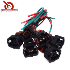 Fuel Injector Wiring Harness Connector Plug 6PCS For Nissan 300ZX Z31 1984-1987 6B93BC-57