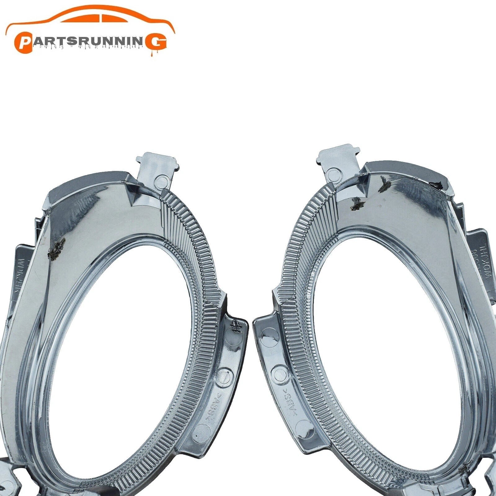 Front Pair Left & Right Fog Light Bezel Lamp Trim For 2007 2008 2009 Lexus ES350 6B93BC-57