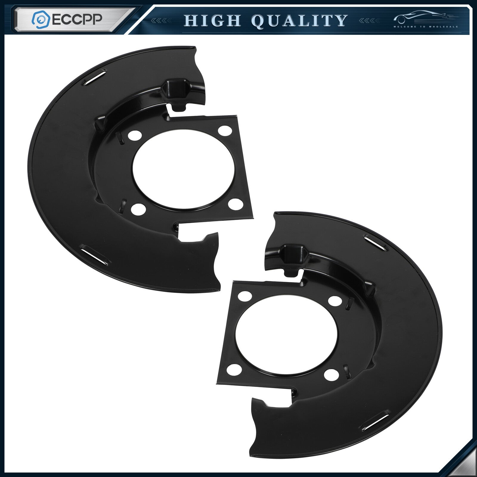 Front 947-073 Brake Dust Shield Fits For Chevrolet Express GMC Savana 6B93BC-57