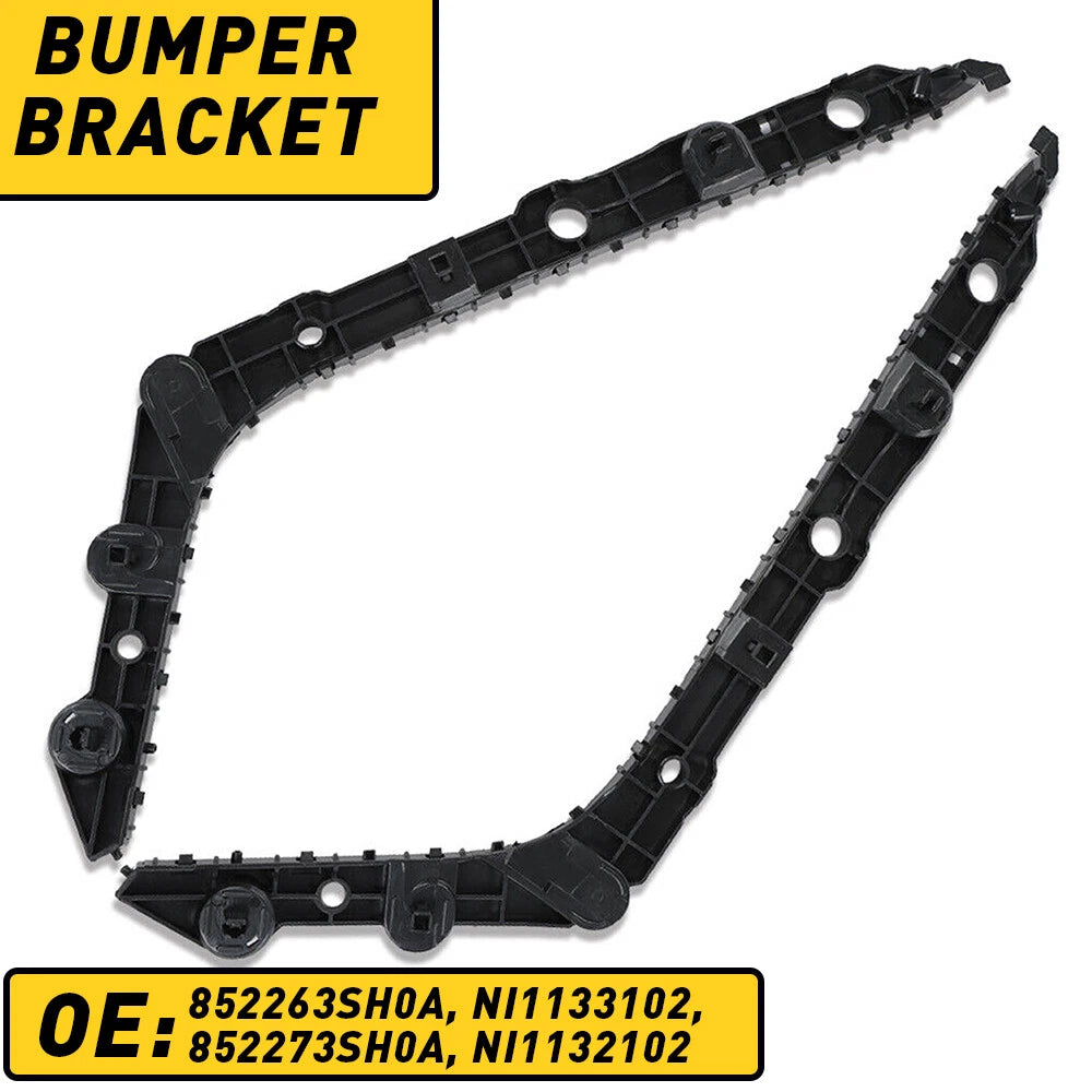 2X Left Right Rear Bumper Cover Bracket Support For 2013-2019 Nissan Sentra EOA 6B93BC-57