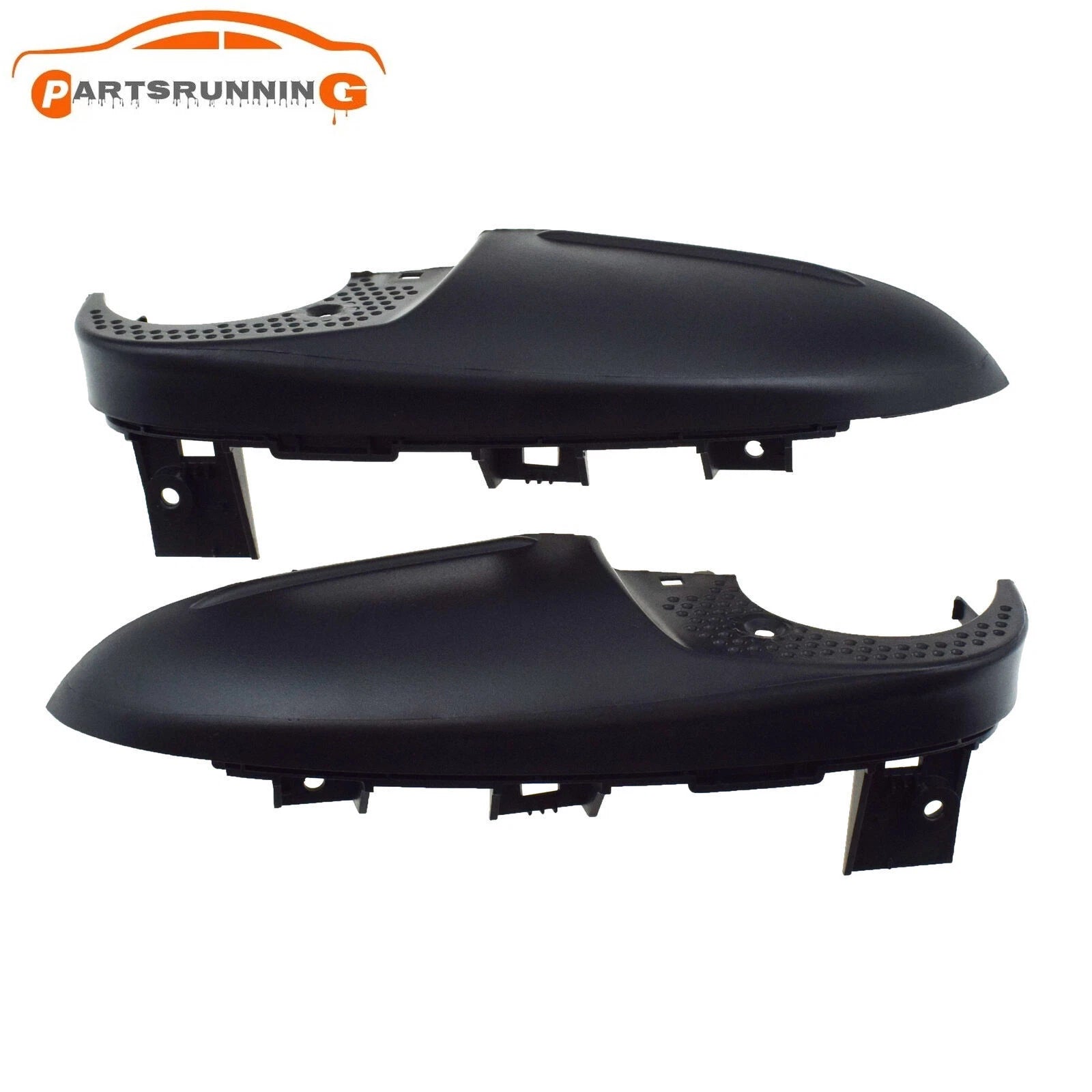 Front L & R Rearview Side Mirror Lower Cover For Mazda 3 Axela 2014 2015 2016 6B93BC-57