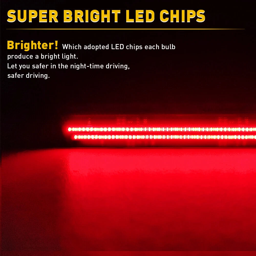 SMOKED Lens Rear LED Side Marker Light Bumper Reflector For 99-2004 Ford Mustang 6B93BC-57