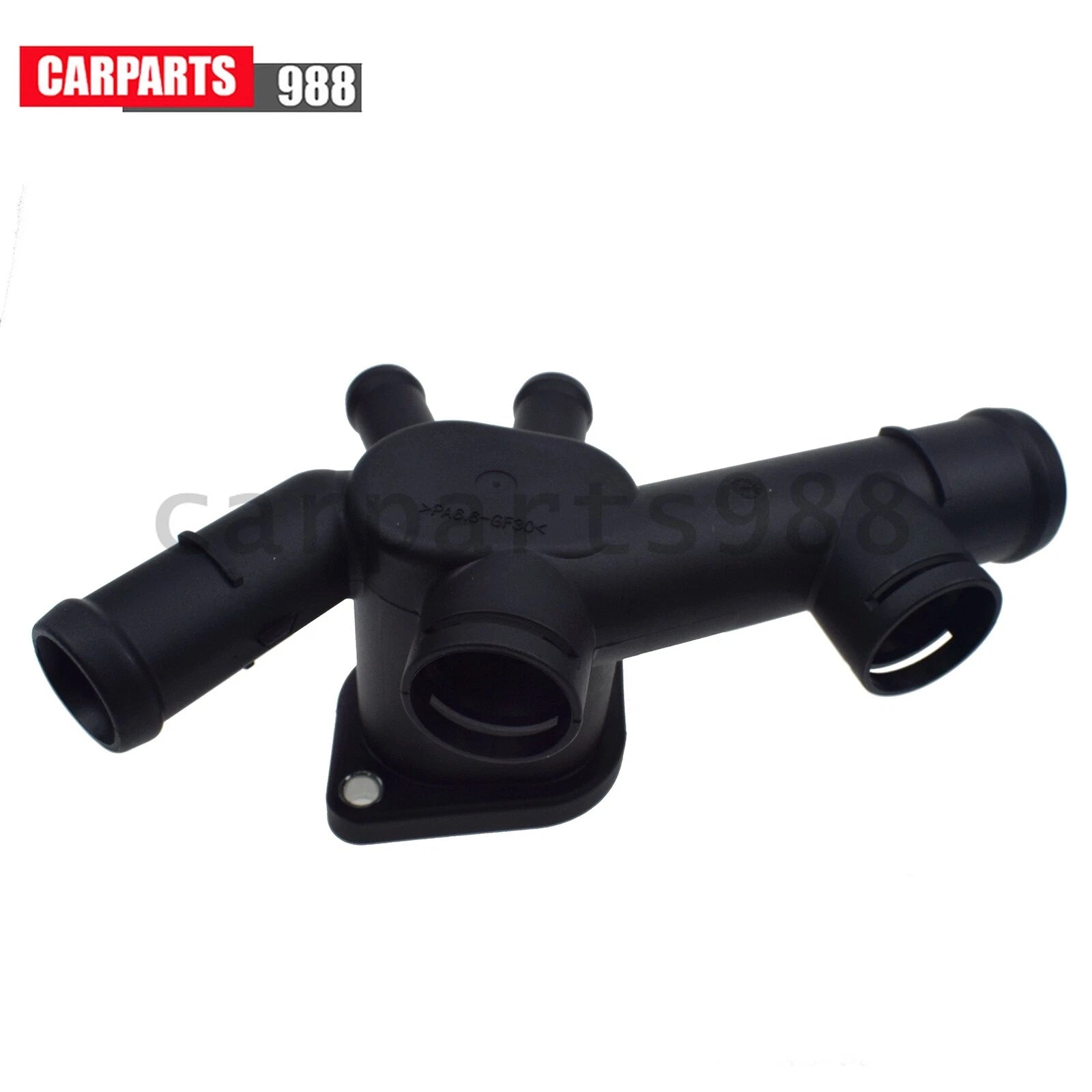 Coolant Flange Connector w/Sensor + Sealing Plug For VW Beetle 2.0L 06A121132C 6B93BC-57