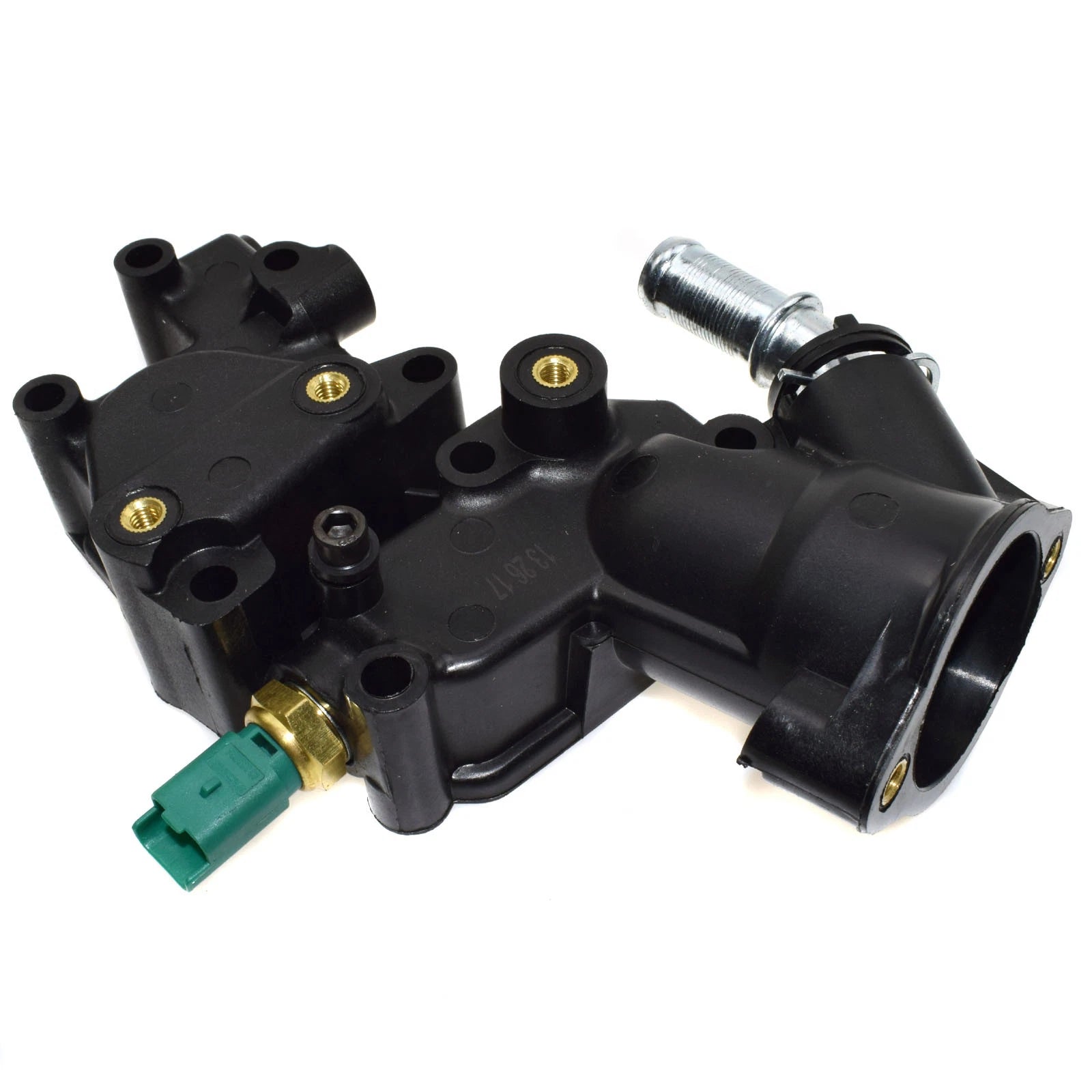 1336Y8 Thermostat Housing + Sensor For Citroen C2 C3 Peugeot 206 207 1336Z2 6B93BC-57