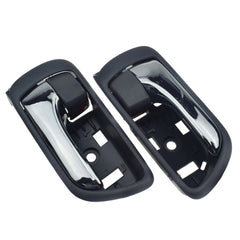 2Pcs Interior Door Handle Left Right Gray Chrome For Toyota Camry 2002-2006 6B93BC-57