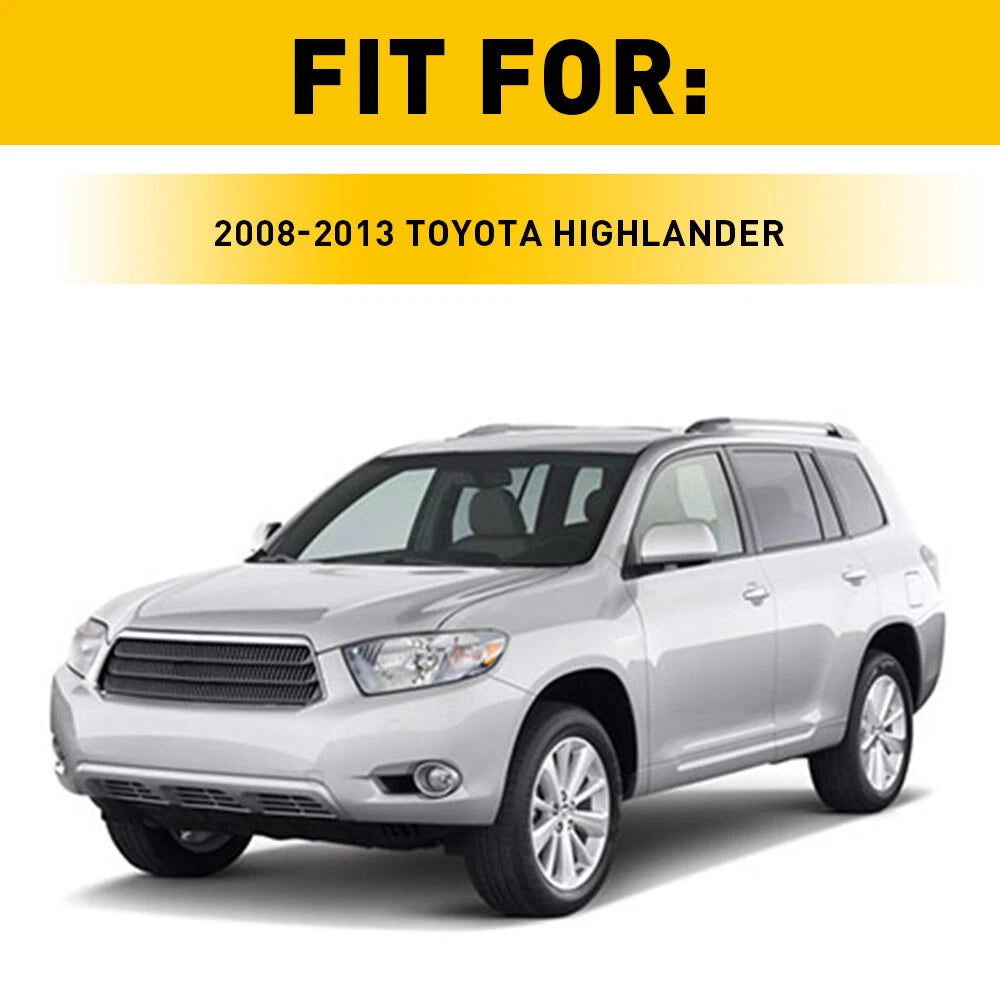 For 08-13 Toyota Highlander Leather Center Console Lid Armrest Cover Beige Tan 6B93BC-57