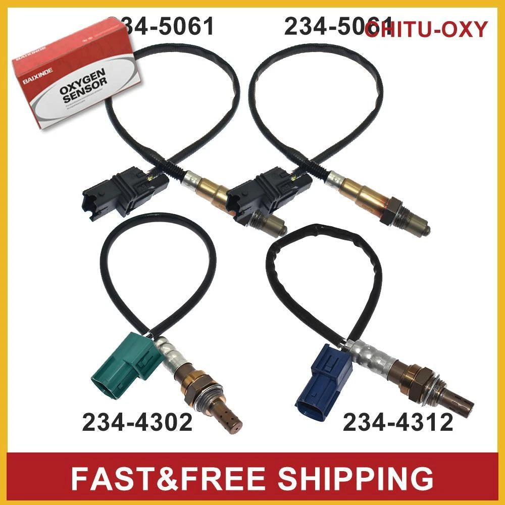 Front & Rear 4PCS Oxygen Sensor For Infiniti FX35 G35 04-06 M35 Nissan 350Z 6B93BC-57