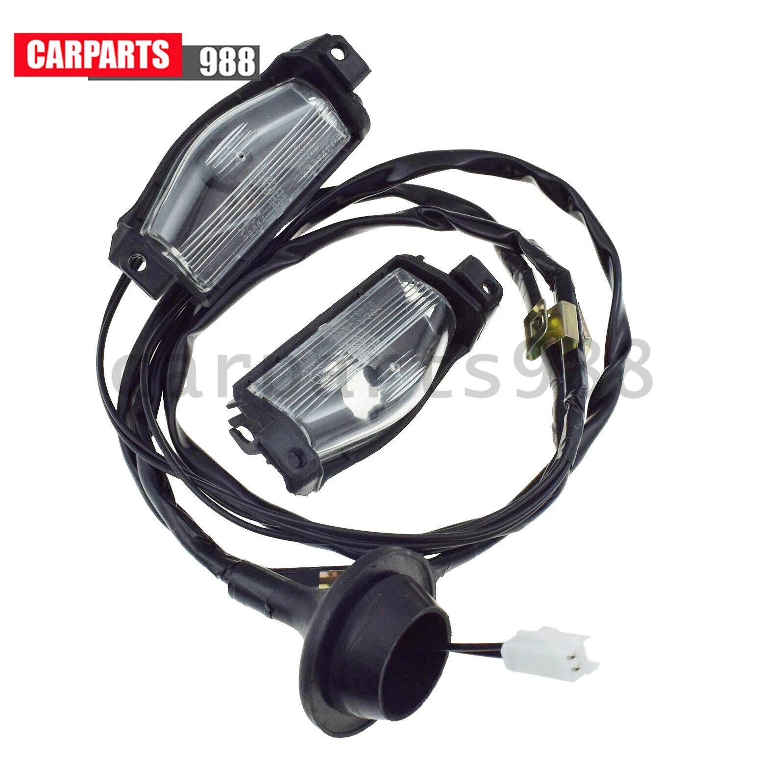 For Mazda 3 2009 10-2013 BS1E-51-270 Rear License Plate Light Assembly w/ Bulbs 6B93BC-57