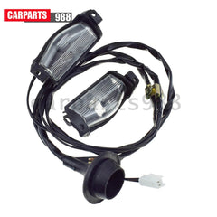 For Mazda 3 2009 10-2013 BS1E-51-270 Rear License Plate Light Assembly w/ Bulbs 6B93BC-57
