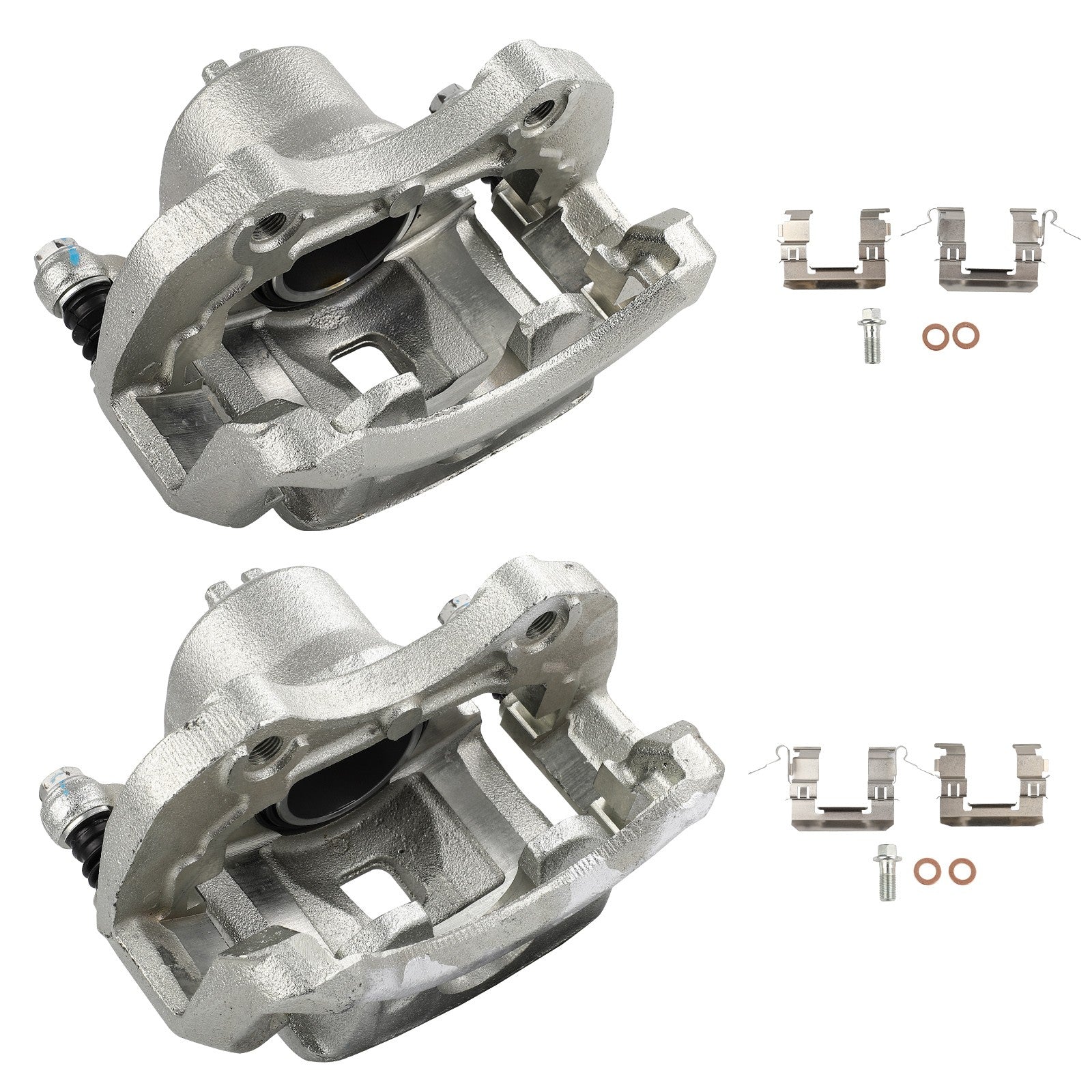 Front Brake Calipers 2Pcs  For 2009-2014 Nissan Cube 2012-2016 Nissan Tiida 6B93BC-57