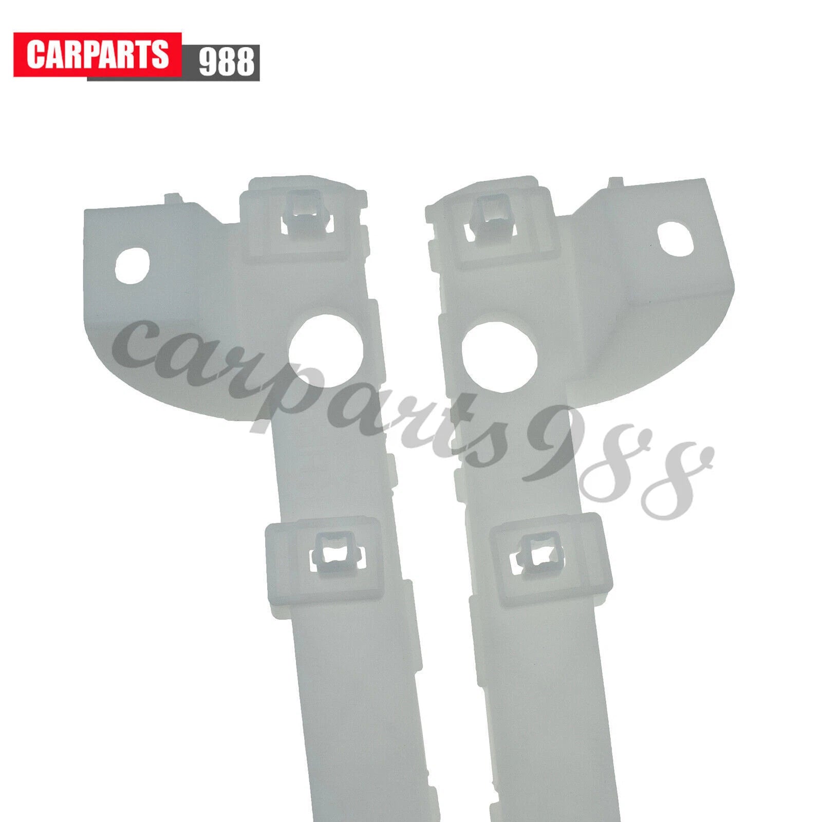 Pair LH RH Front Bumper Bracket for Mitsubishi Lancer 2008-17 6400F549 6400F550 6B93BC-57
