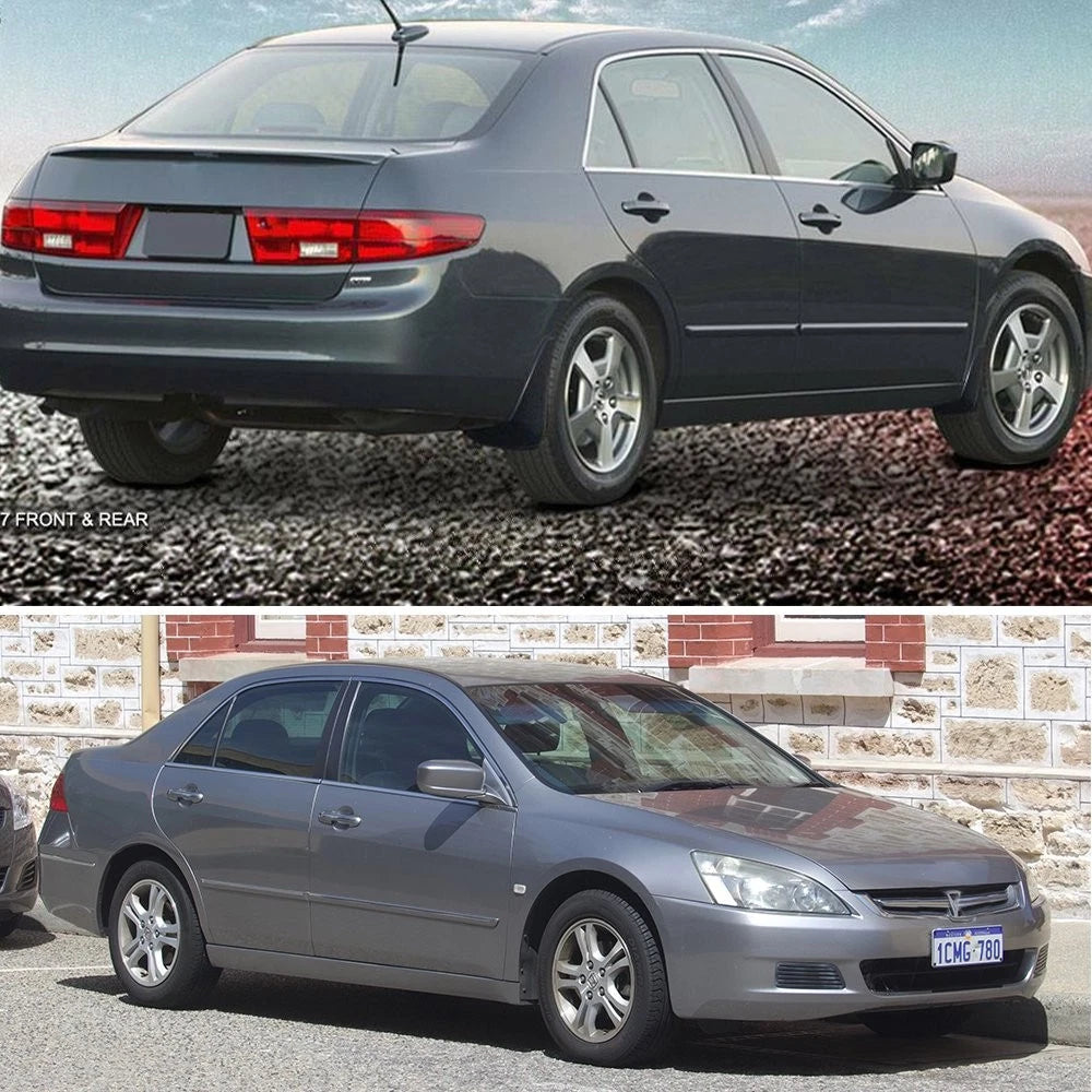 4PCS Splash Mud Flaps Guards Front Rear Fits For 2003-2007 Honda Accord Sedan 6B93BC-57