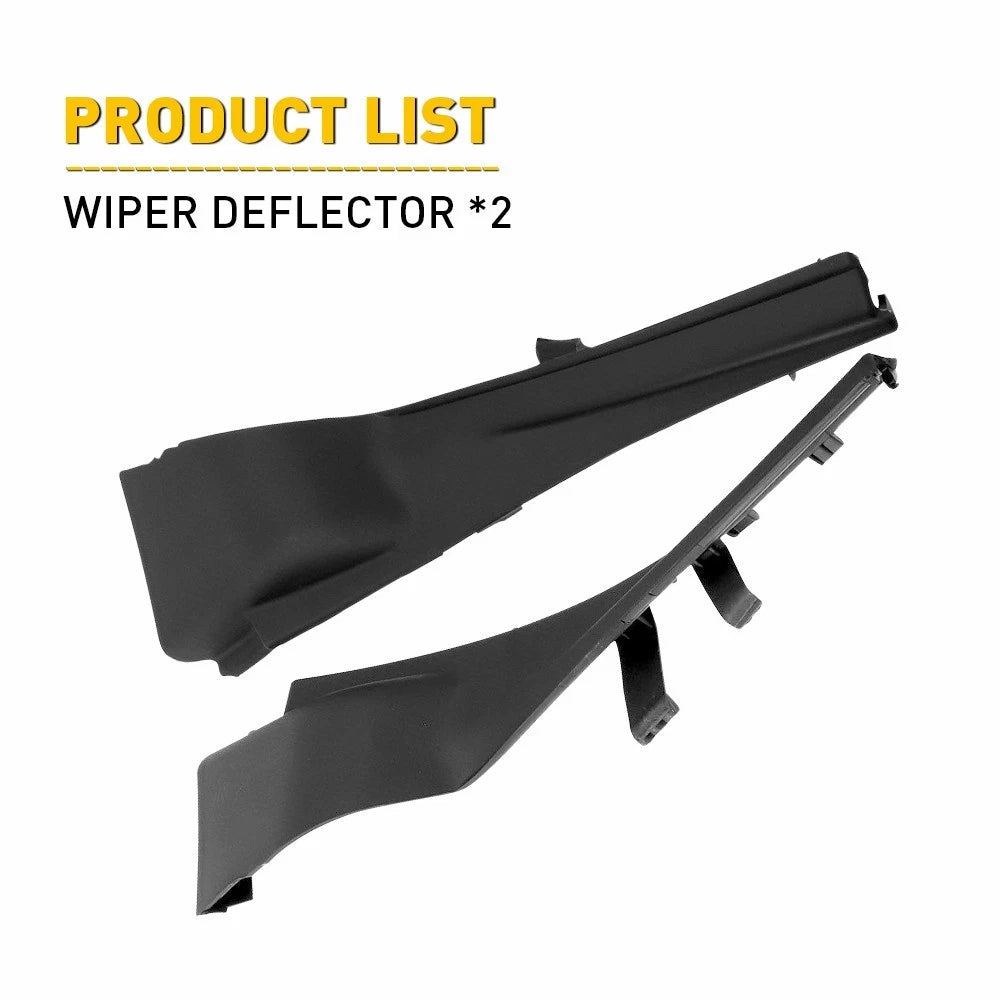 Front Windshield Pair Wiper Cowl Cover For NISSAN MURANO 2015-2017 66894-5BC0A 6B93BC-57