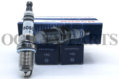 For Bosch Audi Volkswagen 4Pcs. Spark Plug Set- 0242236564, FR7KPP33+, 7426, +50