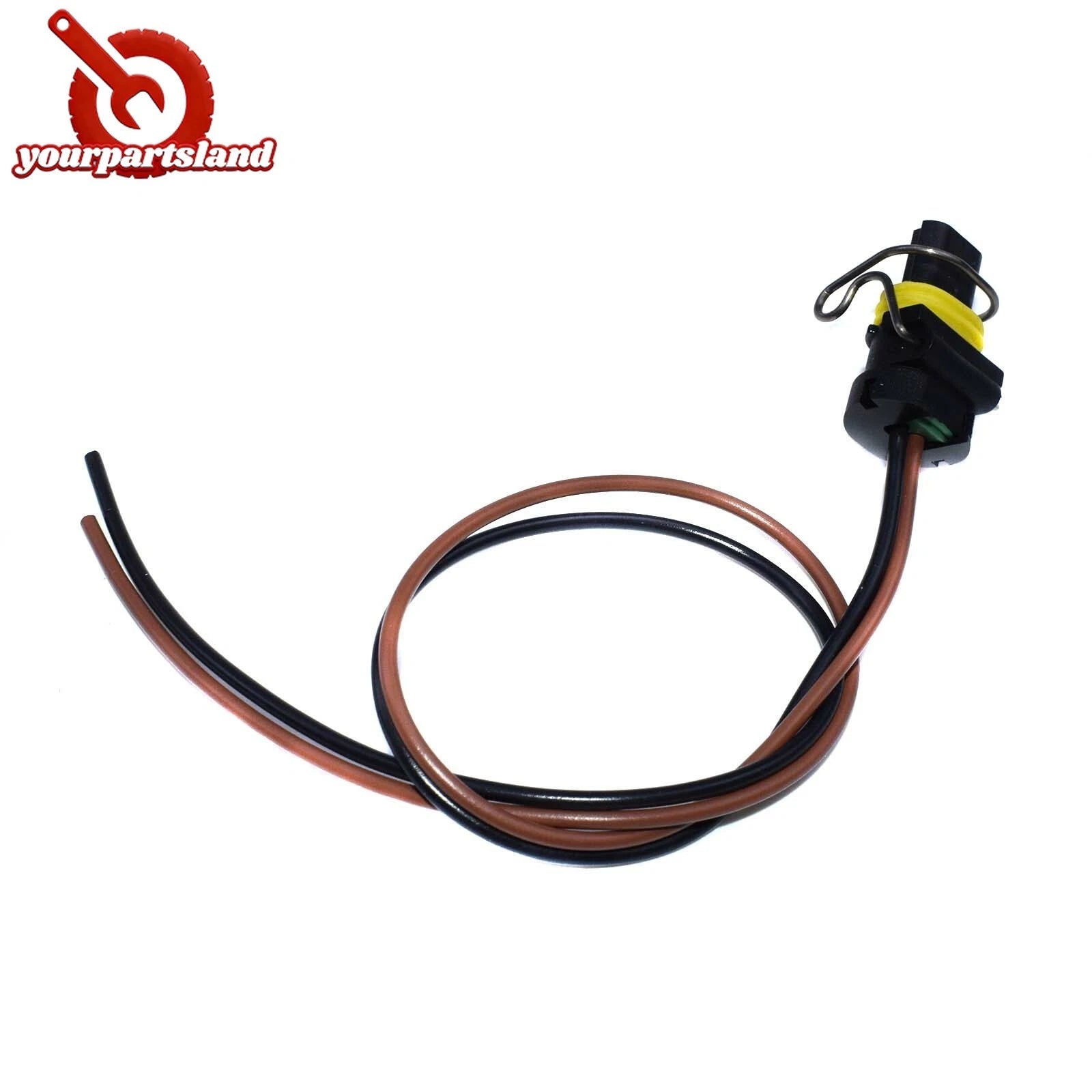 2 Wire Injector Connector IPR valve Pigtail For 6.0 7.3 Ford PowerStroke Diesel 6B93BC-57