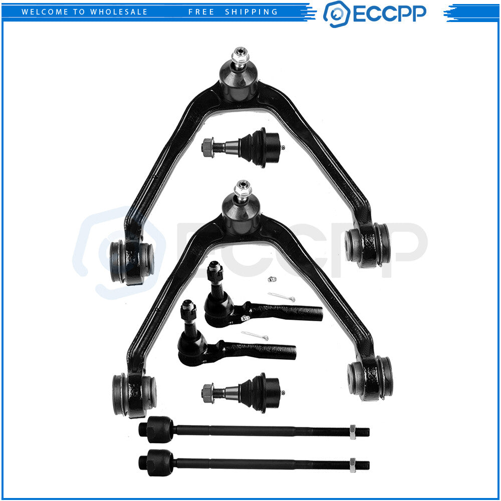 Front Upper Control Arm And Ball Joint Tie Rod End For 2003-2014 Express 1500 KOEEP