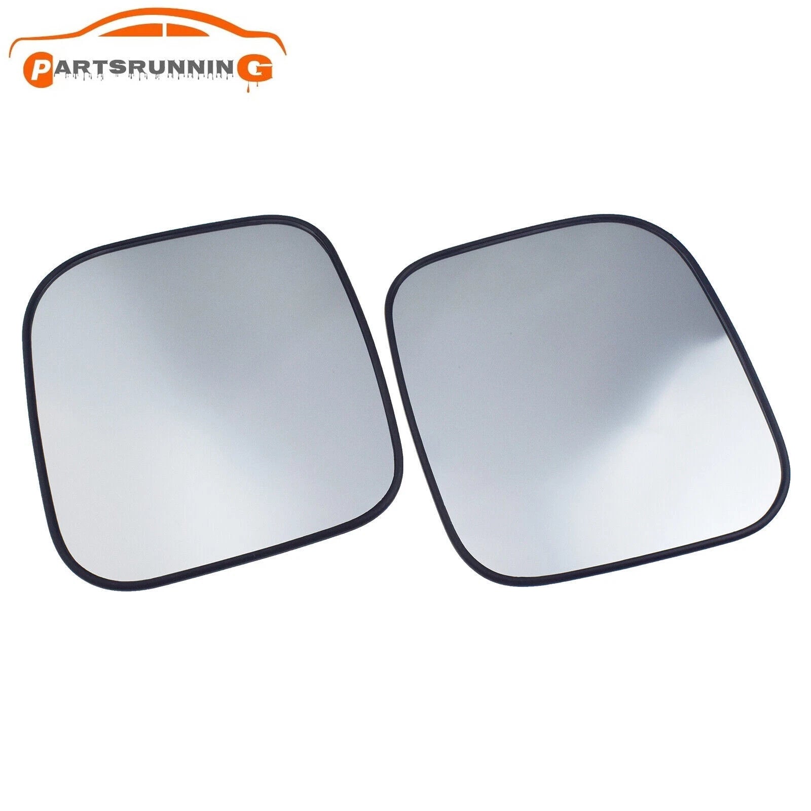 For Mitsubishi Pajero SHOGUN 2000-2006 2PCS Heated Rearview Mirror Glass LH & RH 6B93BC-57
