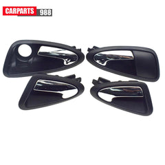 Inside Door Handle Front Rear LH RH For Seat Ibiza 2009-17 6J1837113A 6J1837114A 6B93BC-57