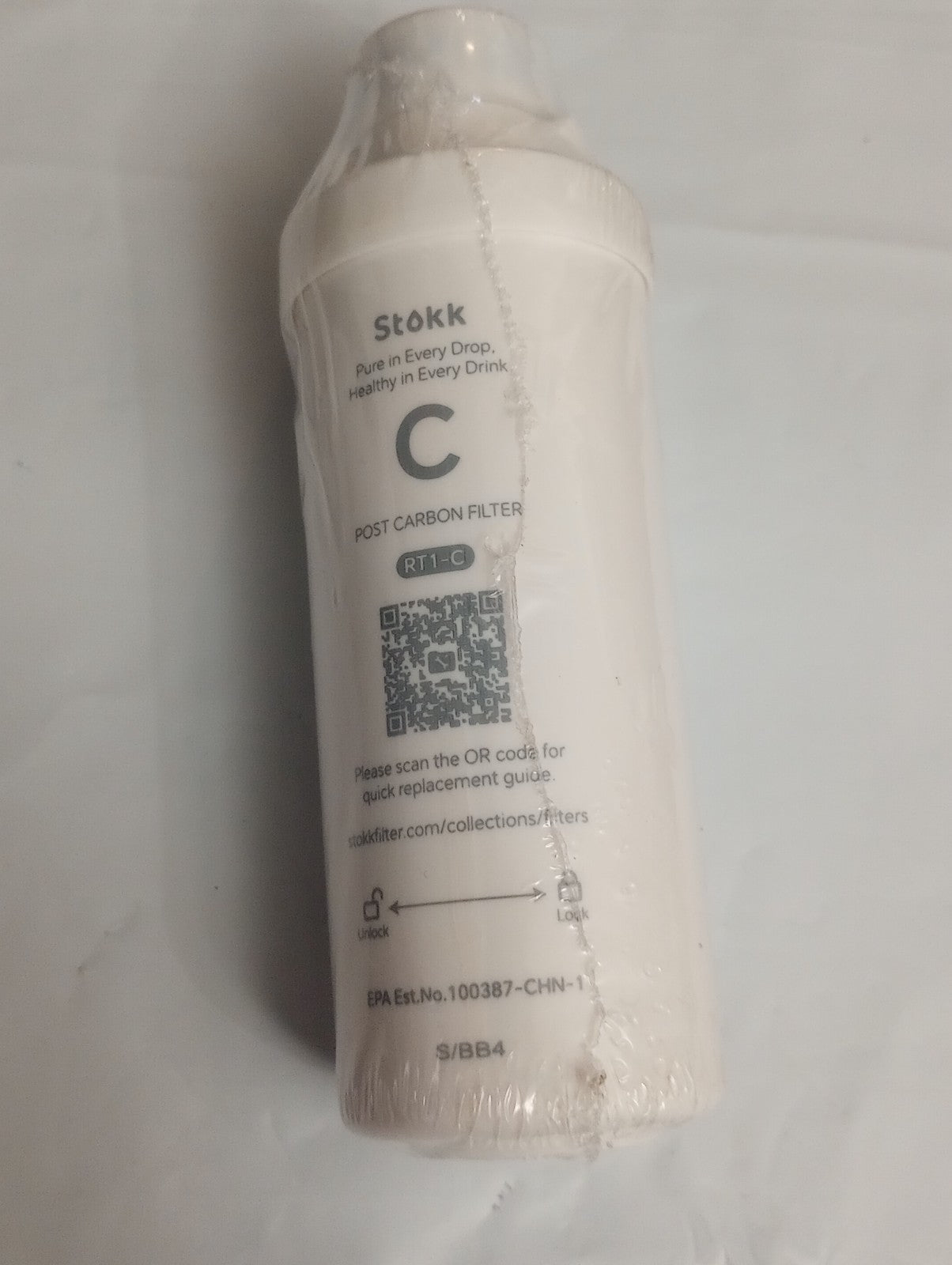 1x Stokk Countertop Reverse Osmosis System C Filter RE1-C for E1 & T1 Lite STOKK