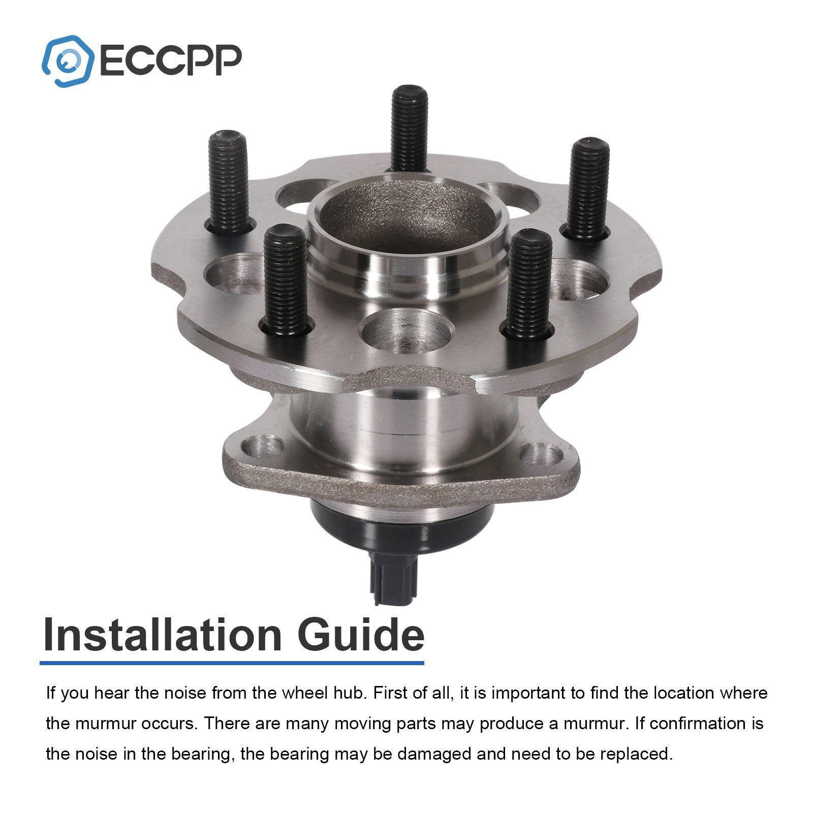 2P Wheel Hub Bearings Assembly Rear For Toyota Prius V 2012-2018 Mirai 2016-2019 6B93BC-57