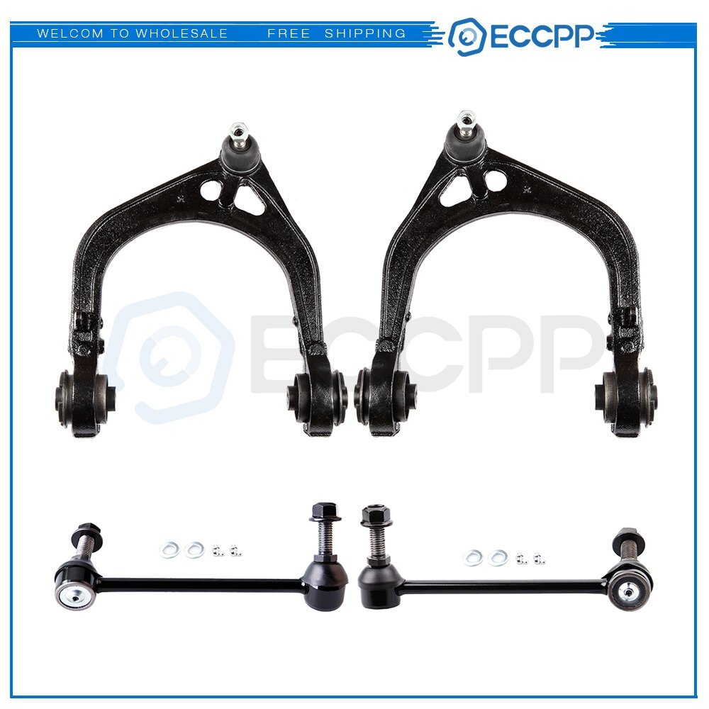 4pcs Front Upper Control Arm & Sway Bar For 2006 07 08-12 13 2014 Dodge Charger 6B93BC-57