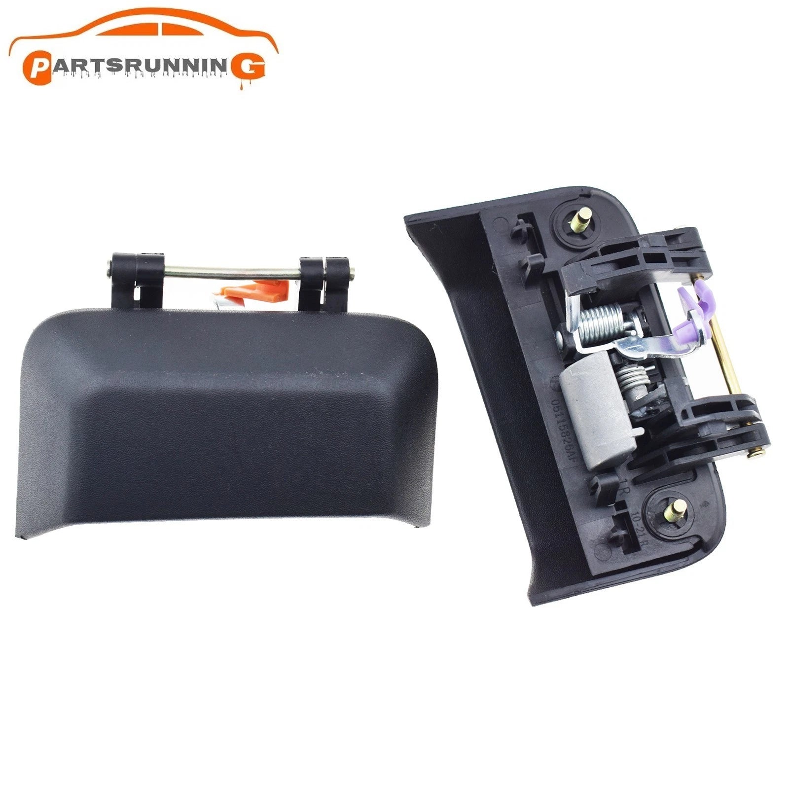 2PCS Rear Pair Door Outer Handle 5115827AE,5115826AE For Jeep Compass 2007-2016 6B93BC-57